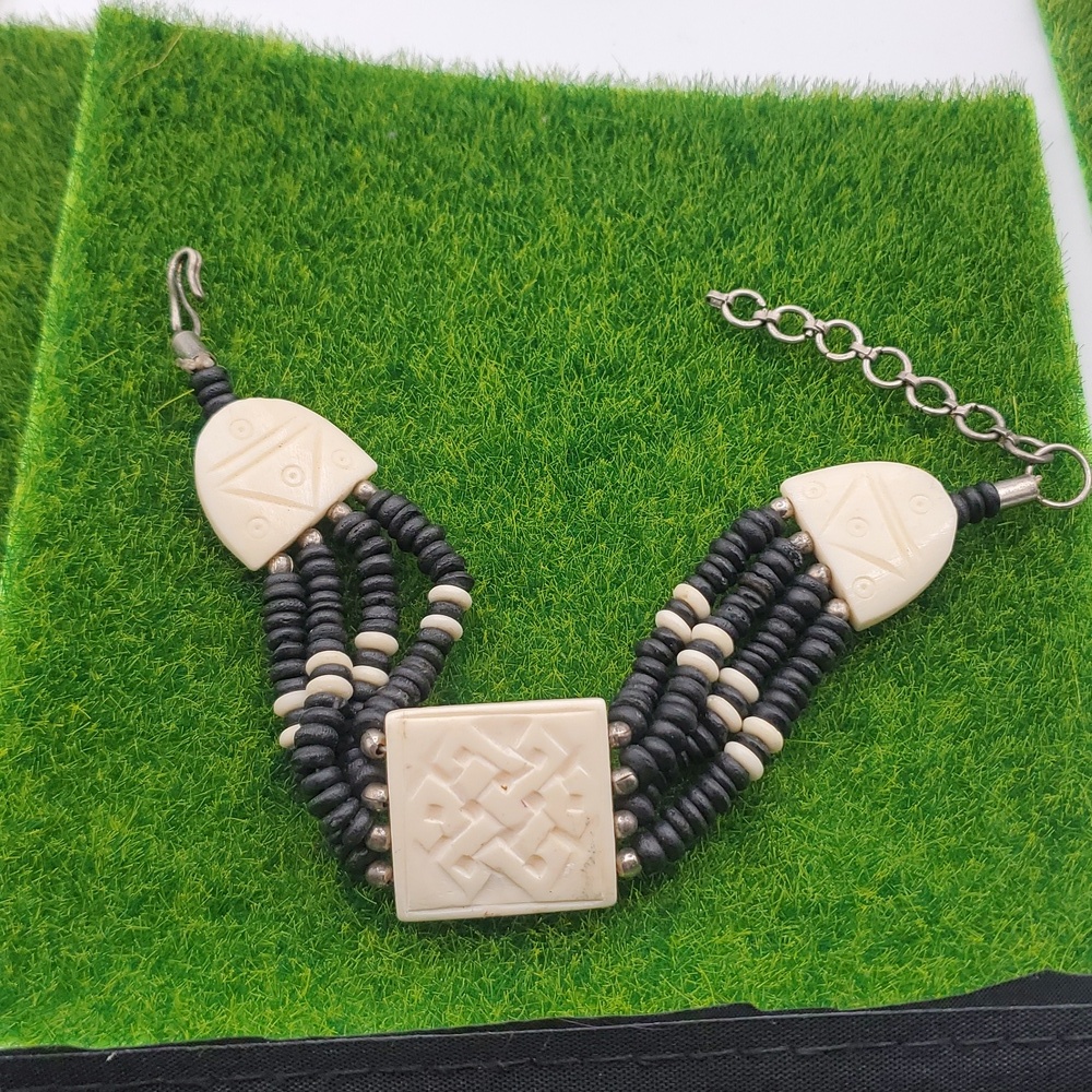 Stunningly Detailed Tribal Bracelet B3012